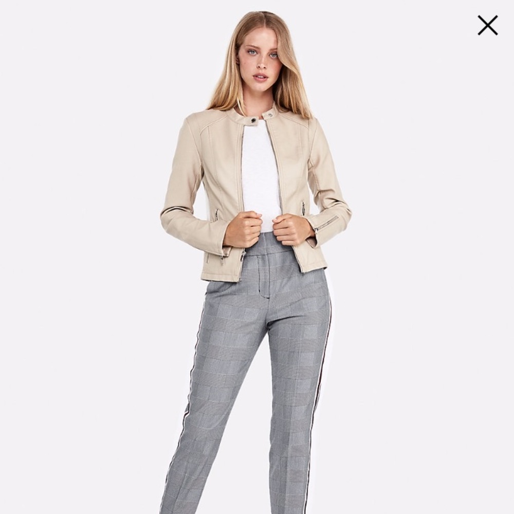 Express Double Peplum Jacket